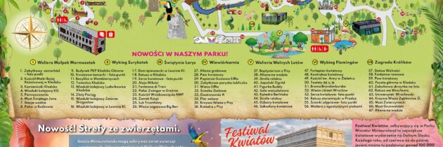 IX Festiwal Kwiatów w Parku Miniatur Minieuroland